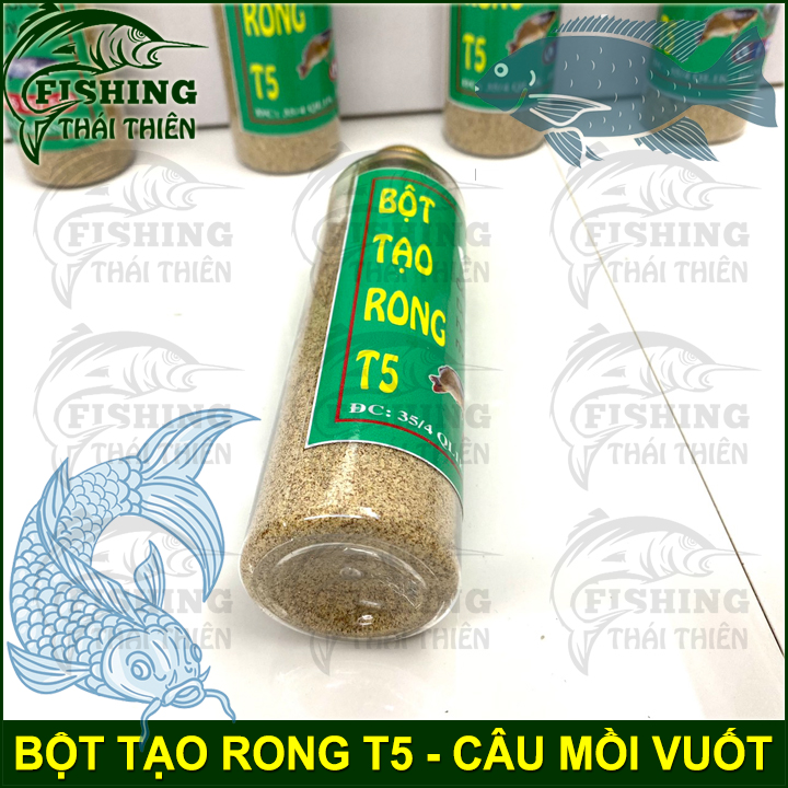Bột tạo rong câu cá T5 dùng câu mồi vuốt