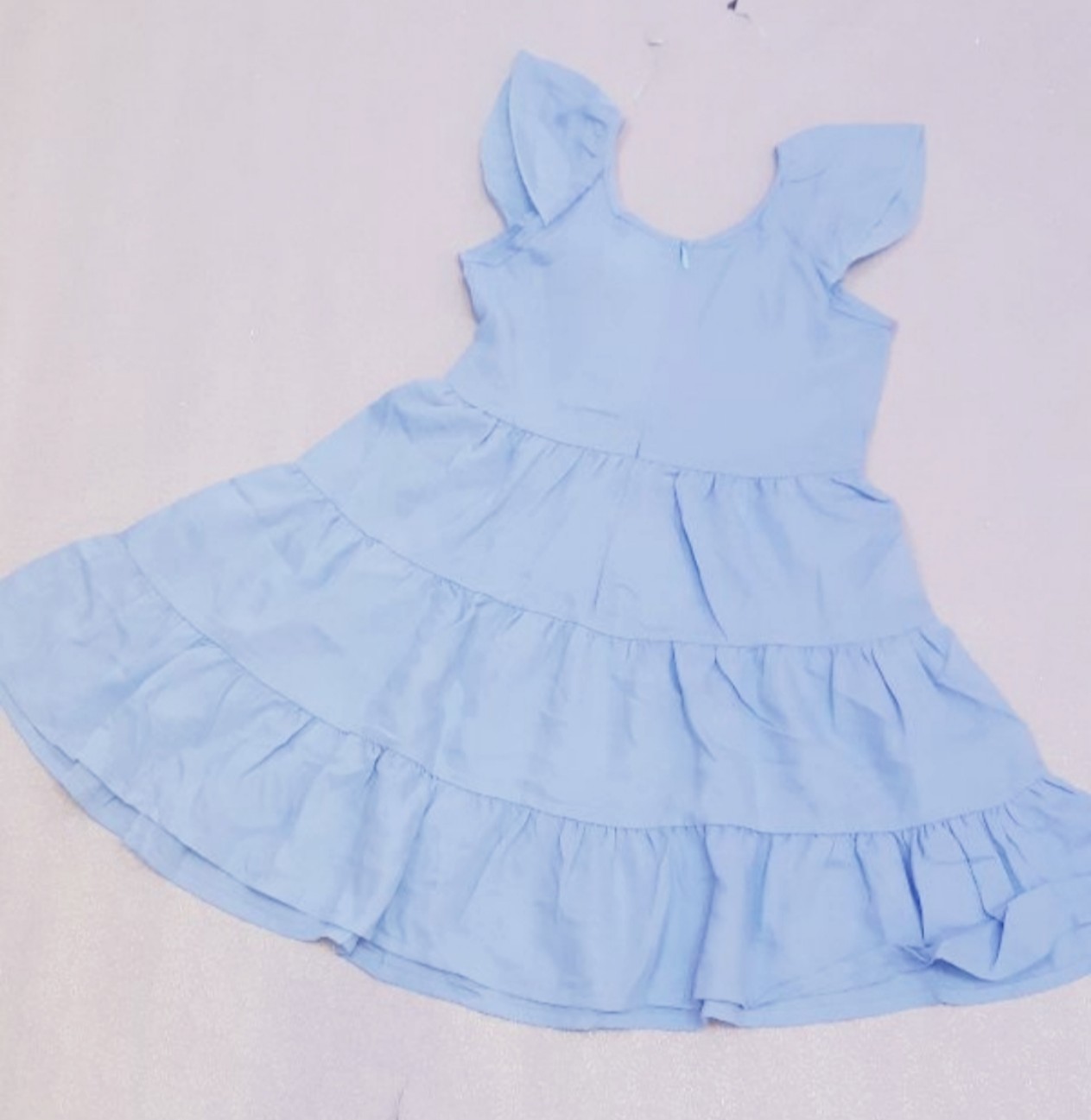 Đầm xòe maxi dái cho bé gái size đại