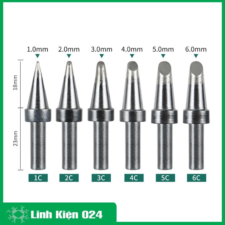 Mũi hàn 500 độ bền cao, lên nhiệt nhanh