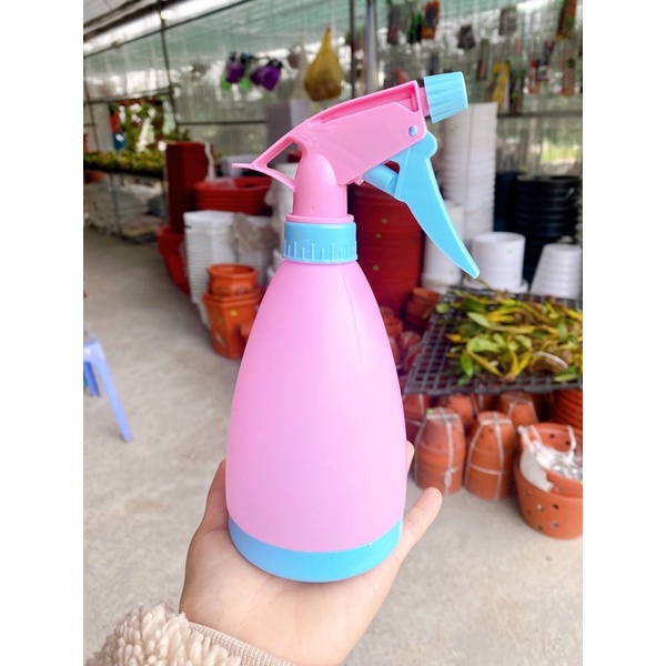 BÌNH XỊT TƯỚI CÂY 0,5 LÍT MÀU HỒNG
