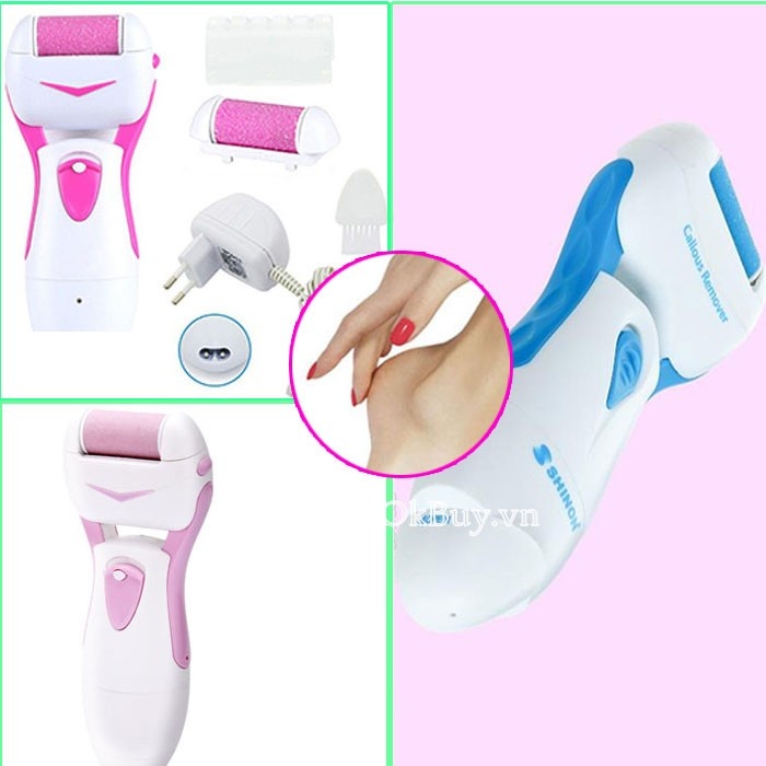 cạo gót chân kemei