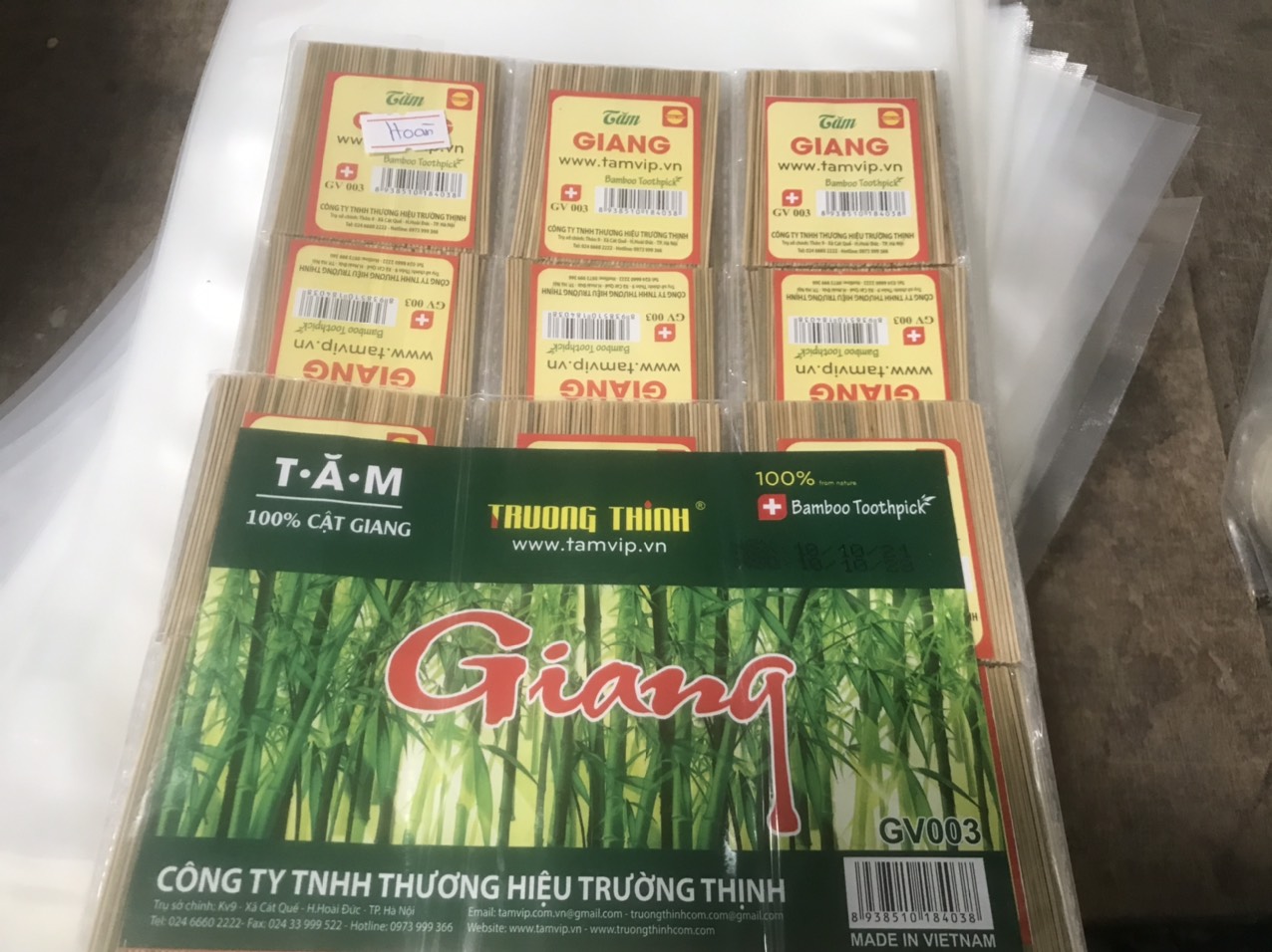 [30 GÓI] Combo 30 Gói tăm giang cật 100%