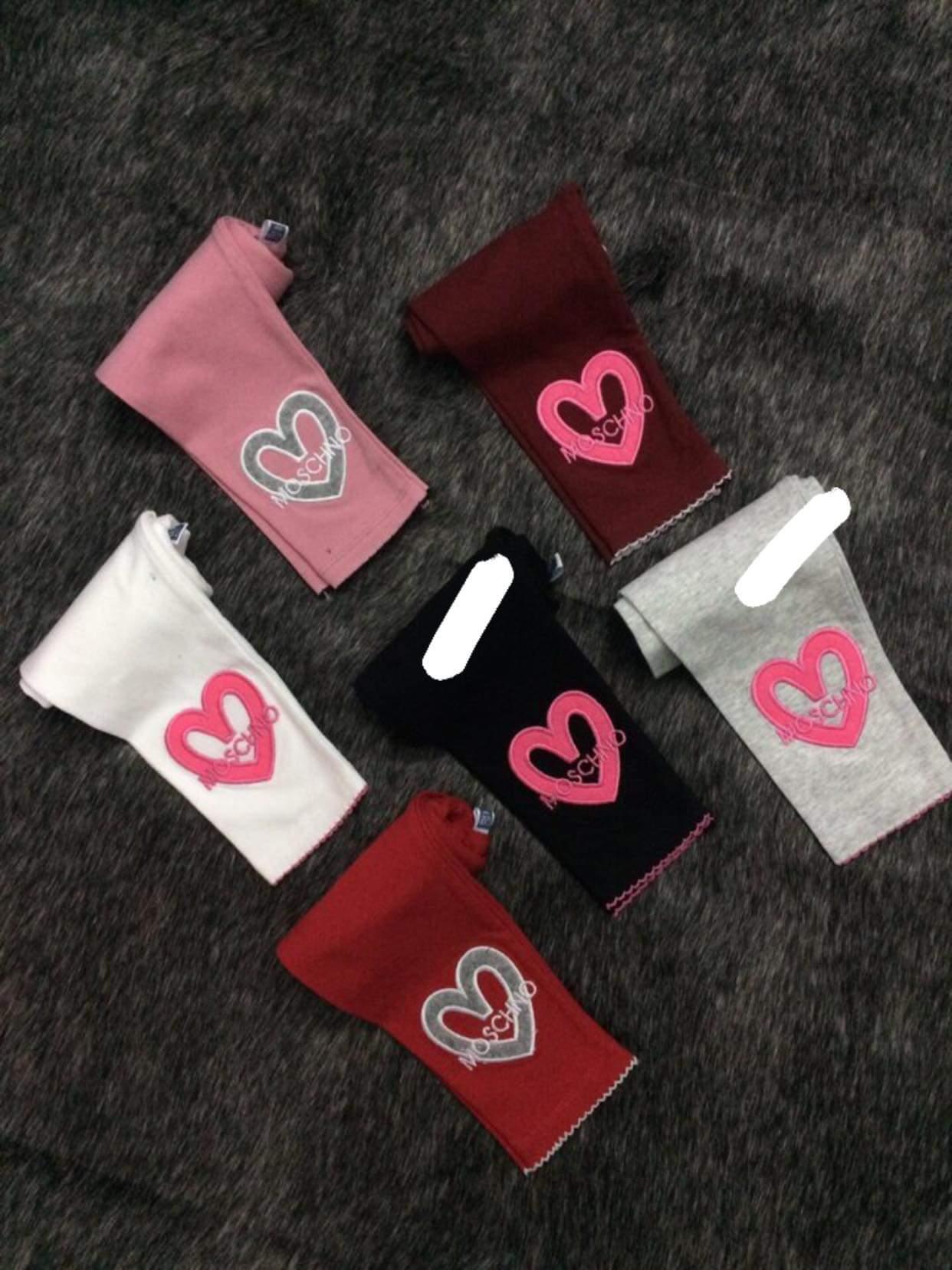 combo 4 quần legging cho bé gái từ 7-23kg