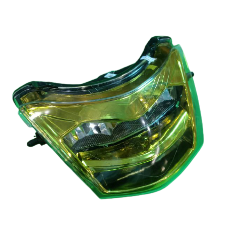 Pha đèn 2 tầng màu vàng gắn cho xe wave a 50, 100, 110 - wave rsx 100, wave s100, wave rs 100 cực chất