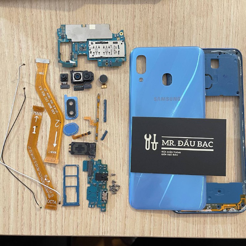 Camera trước điện thoại Samsung Galaxy A30 (Linh kiện bóc máy, bốc máy)