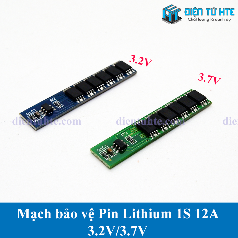 Mạch sạc Bảo vệ Pin 1S 3.2V - 3.7V 12A