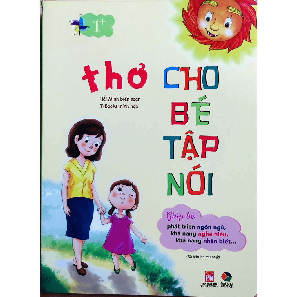 [HCM]Sách - Thơ Cho Bé Tập Nói