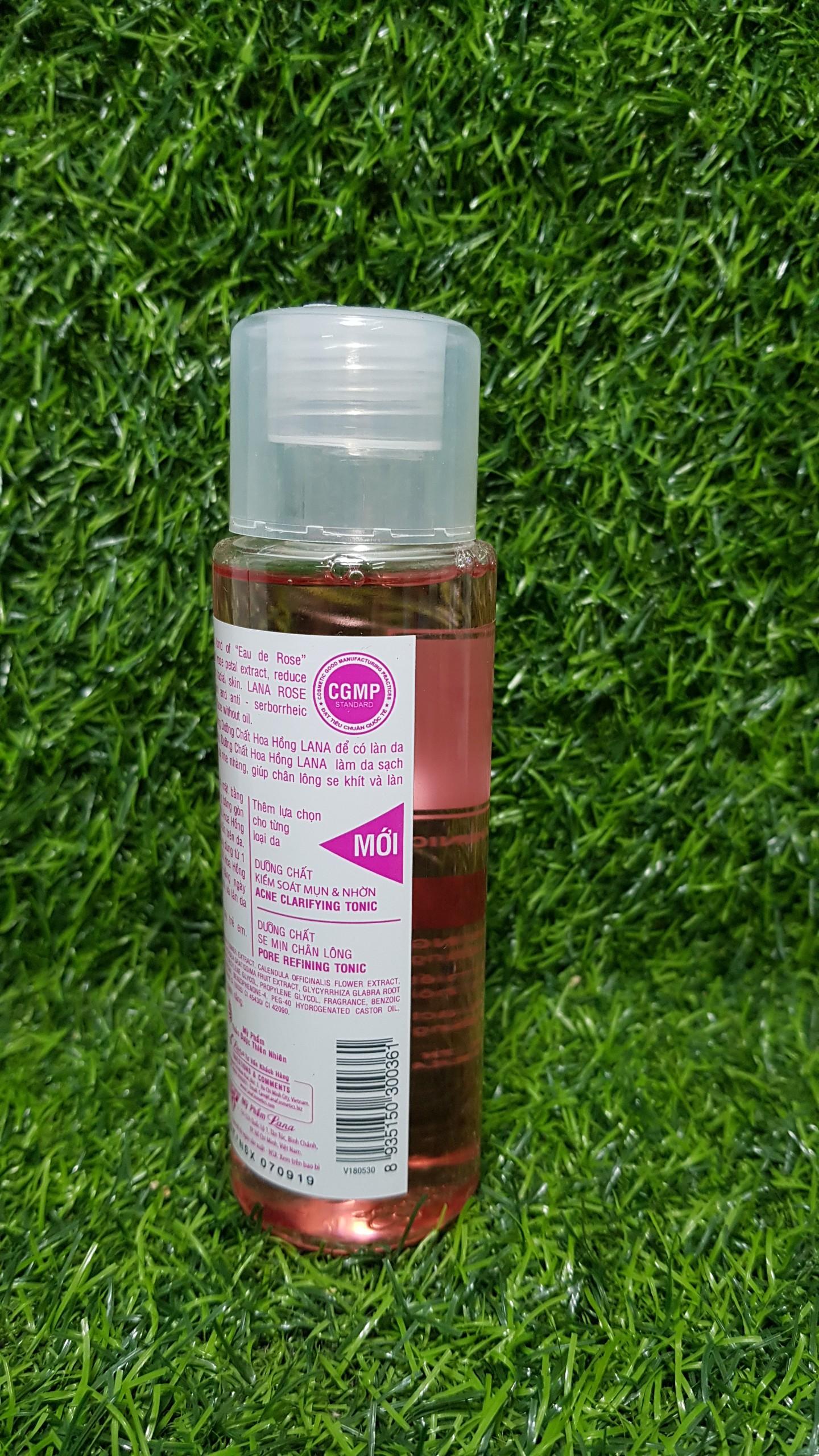 [HCM]Nước hoa hồng LANA 150ml