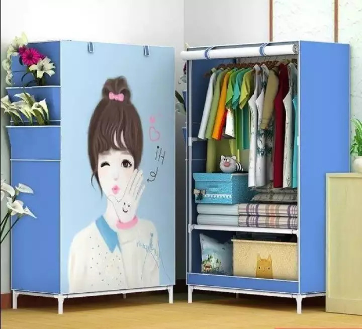 Tủ vải 3D - 1 buồng đựng quần áo