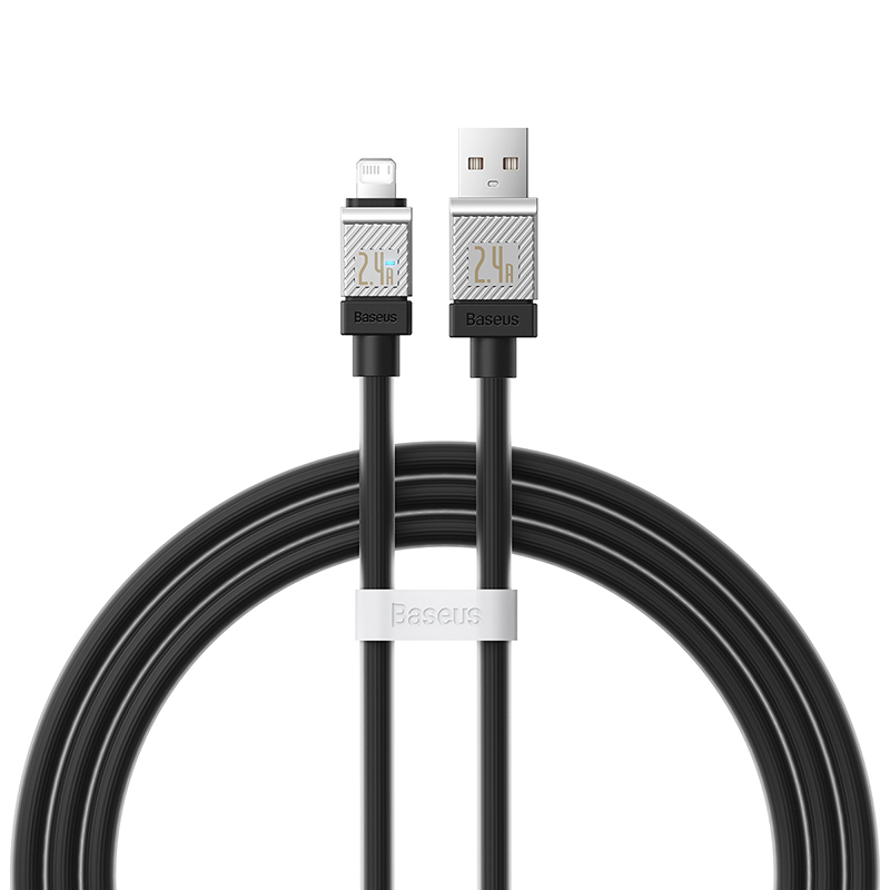 Cáp sạc nhanh Baseus CoolPlay Series Fast Charging Cable USB to iP 2.4A