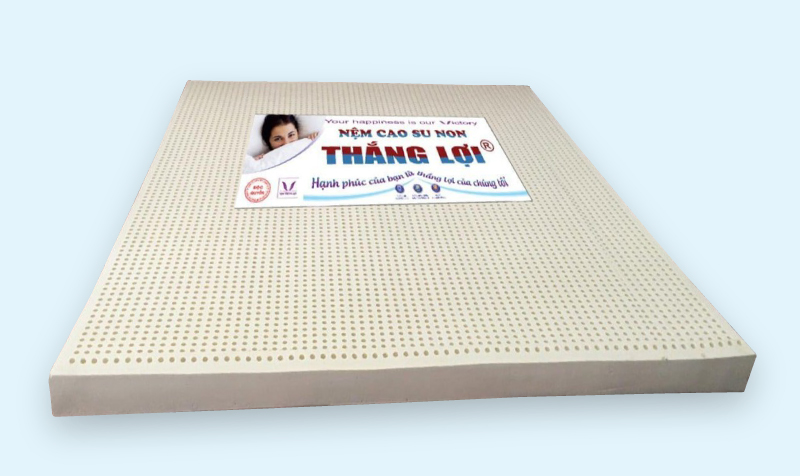 NỆM SIZE 1m8 x 2m x 15cm CAO SU NON THẮNG LỢI loại Cao Cấp