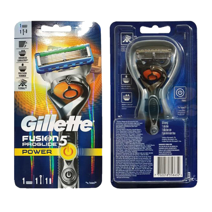 Dao cạo râu Gillette Fusion5 Proglide Power cao cấp