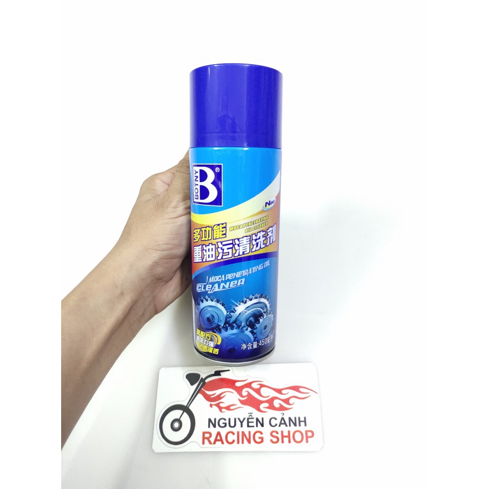 Chai xịt sên xút bình xăng con xe máy