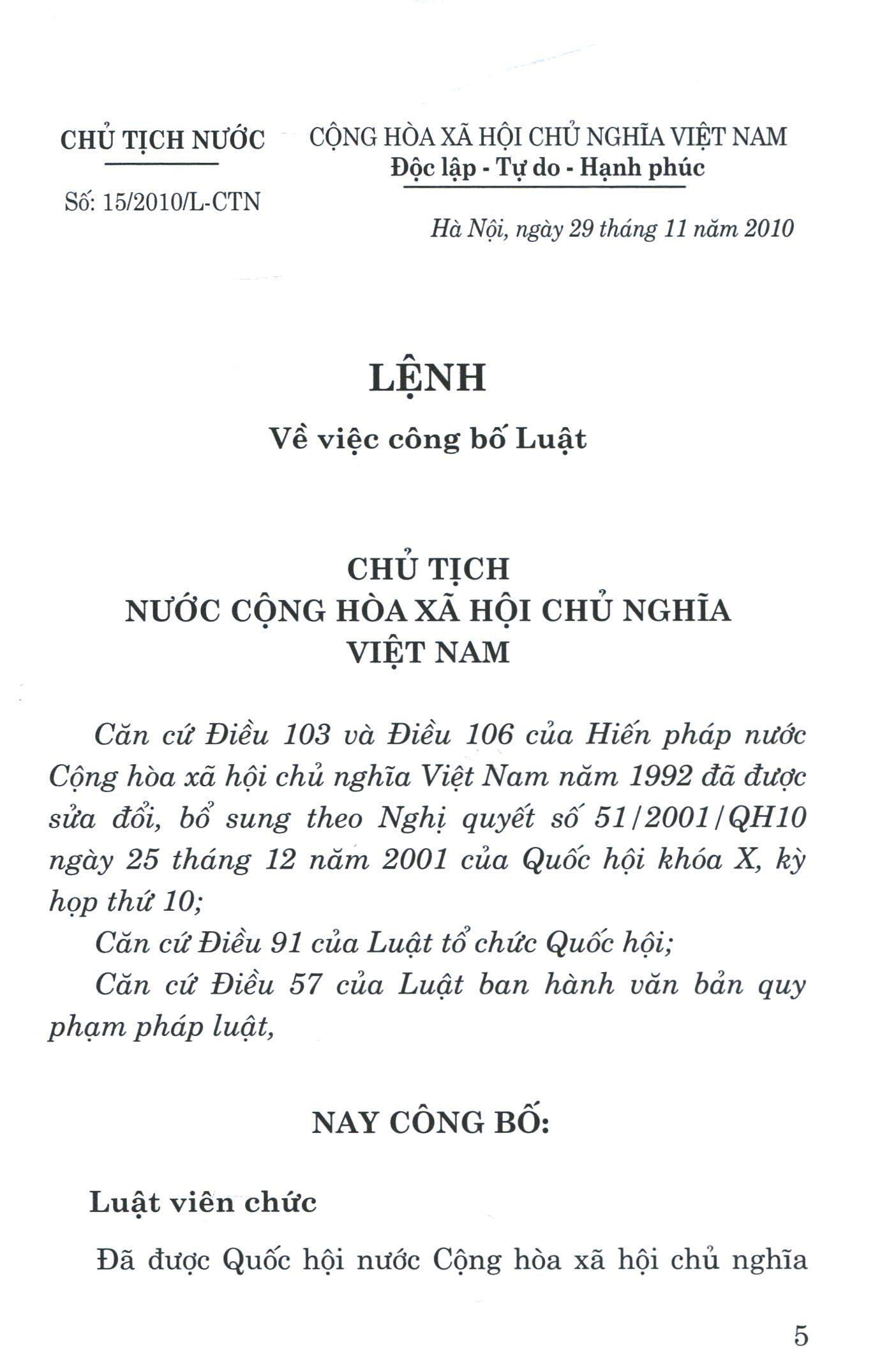 Luật Viên Chức - Nhiều Tác Giả