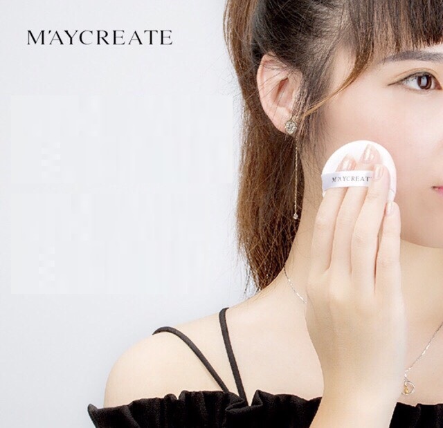 Một hộp 7 bông đánh phấn cushion cao cấp Maycreate full box MX