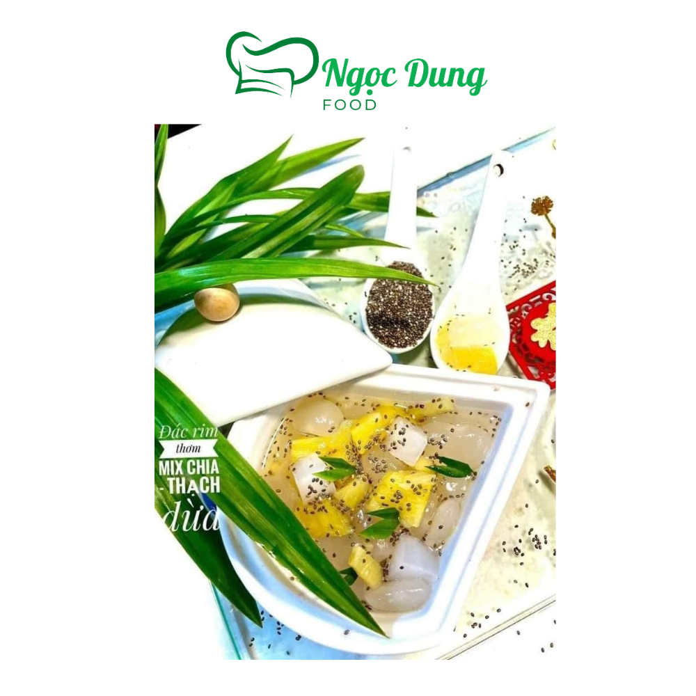 Đác rim thơm mix chia thạch dừa hủ 1kg