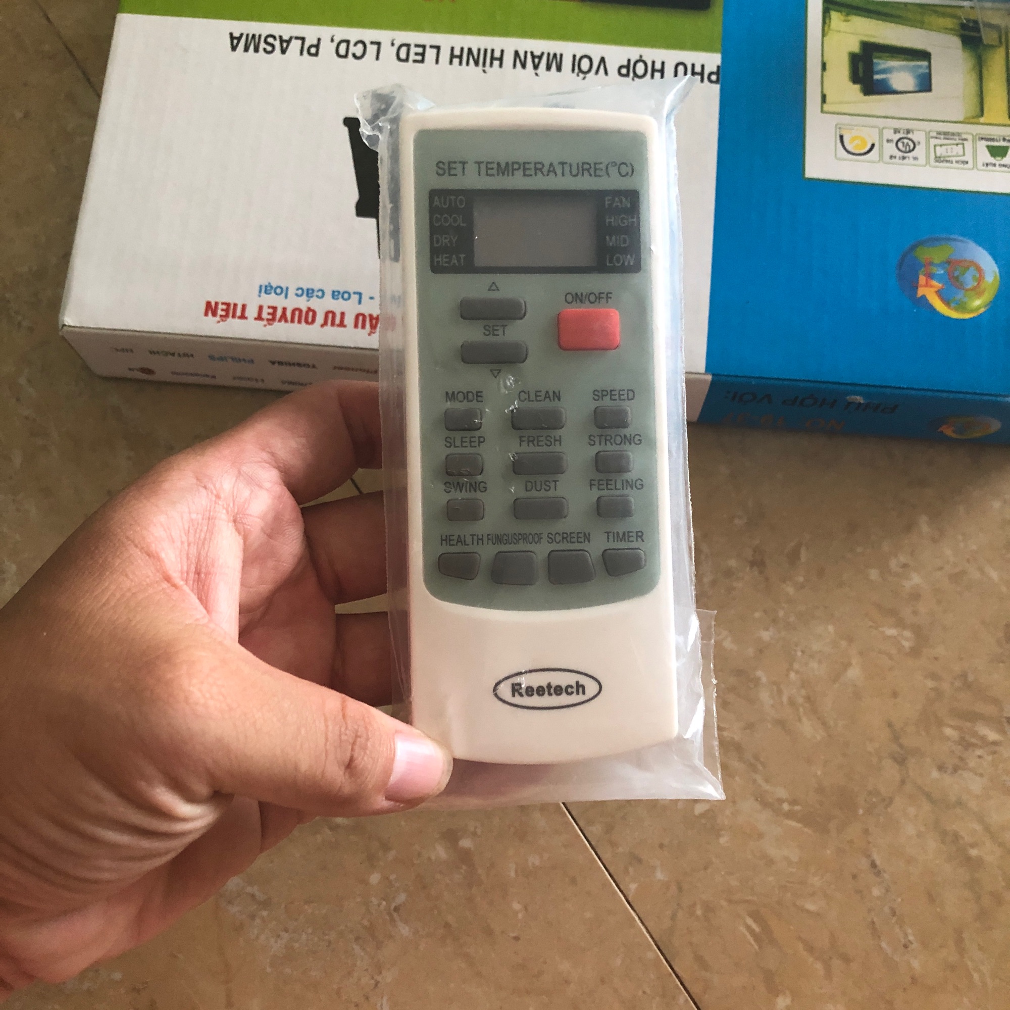 Điều khiển điều hoà reetech ykr -h/002e