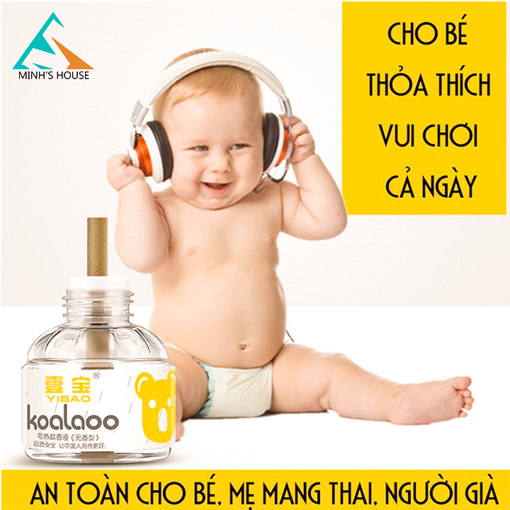 Tinh dầu đuổi muỗi an toàn cho trẻ