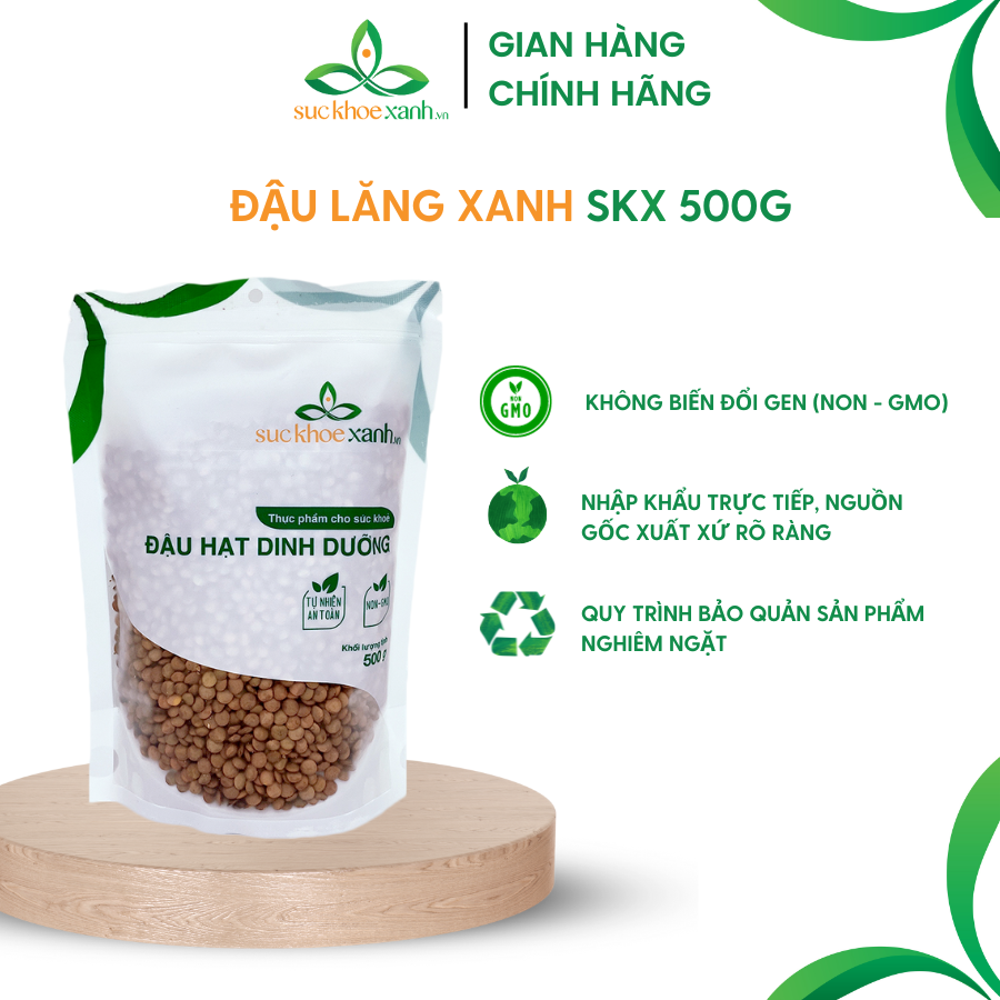 Green Lentil peas 500g