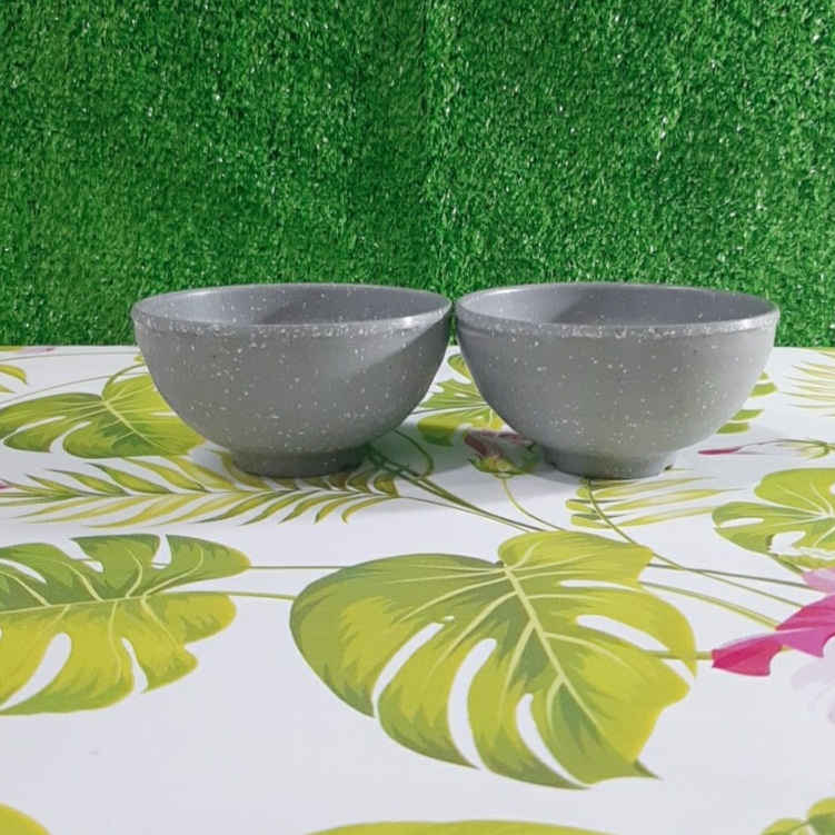 [HCM]Chén Cơm Màu Xám Nhựa Melamine Cao Cấp Fataco(CO15N)
