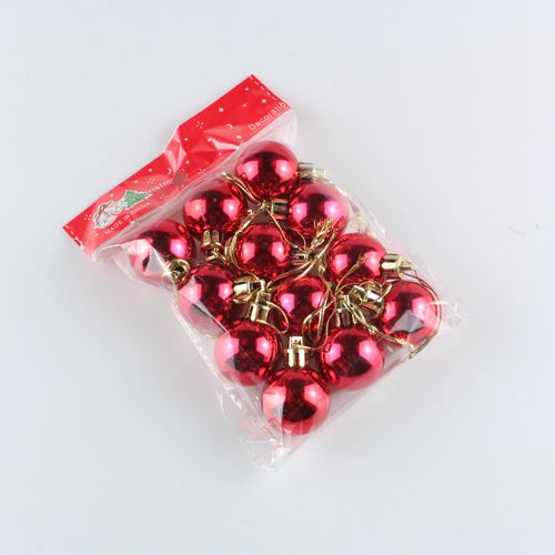 12 Quả Châu Bóng 3CM  Trang Trí Noel, Giáng Sinh