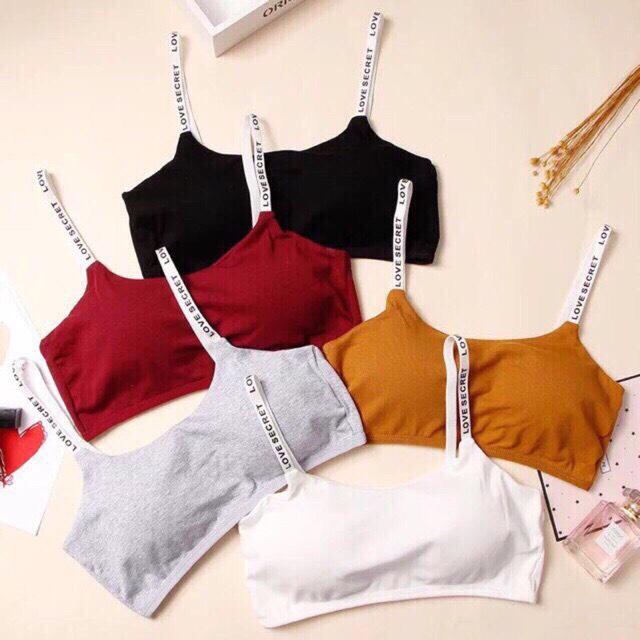 ÁO BRA 2 DÂY COTTON CÁ TÍNH