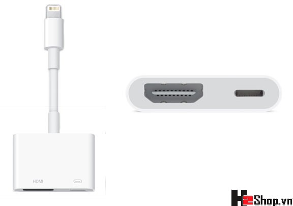 [HCM]CÁP LIGHTNING DIGITAL AV ADAPTER HDMI CHÍNH HÃNG FULLBOX