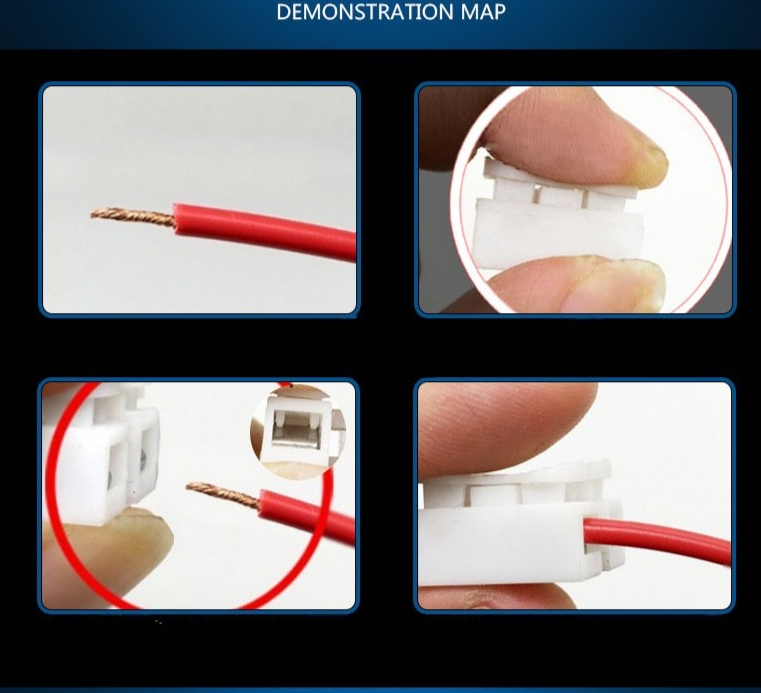 (COMBO 10 CÁI) Kẹp nối dây CH-2, Cút nối dây điện nhanh