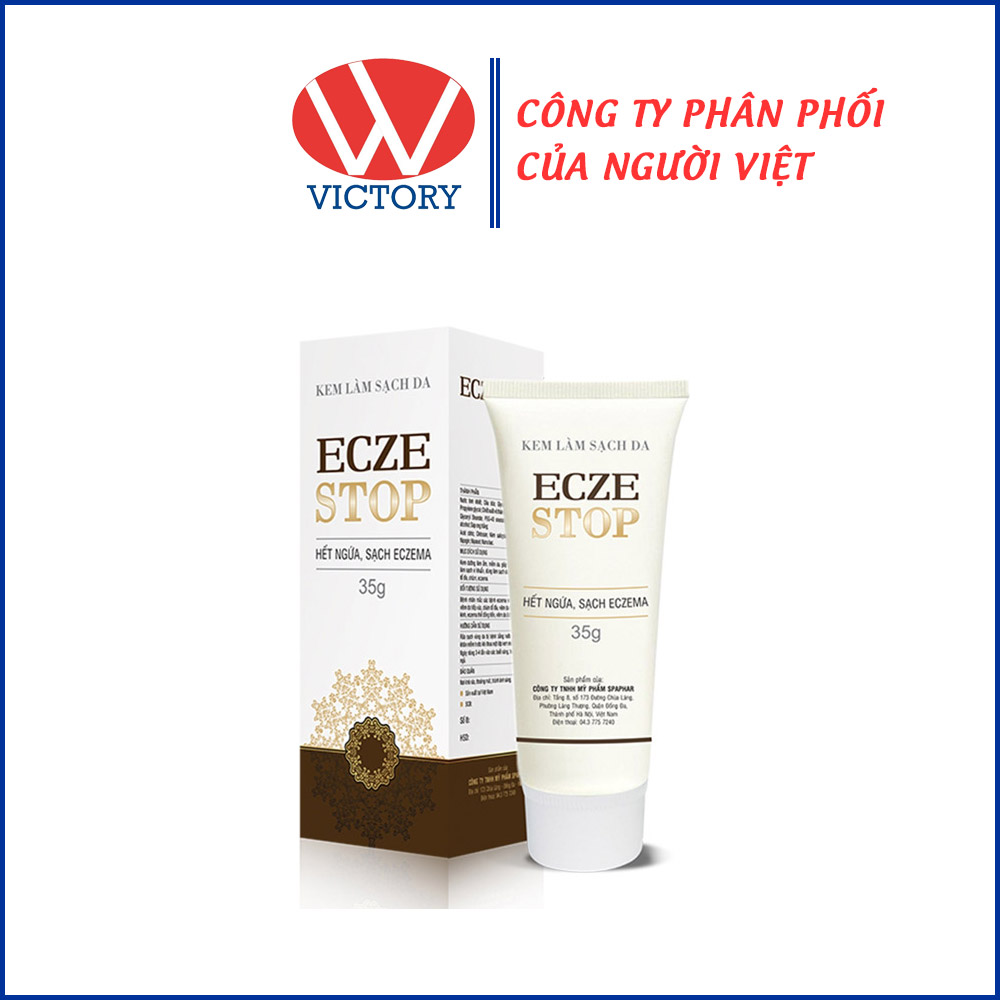 Eczestop - Kem Dưỡng Da Giúp Sát Khuẩn Cho Các Thể Bệnh Eczema (Hộp 35g) - VIC Pharmacy