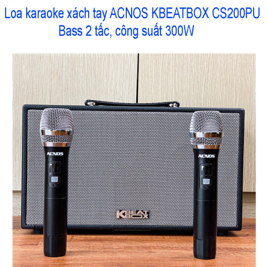 FREESHIP_ Loa kéo ACNOS KBEATBOX CS200PU - CS200SON