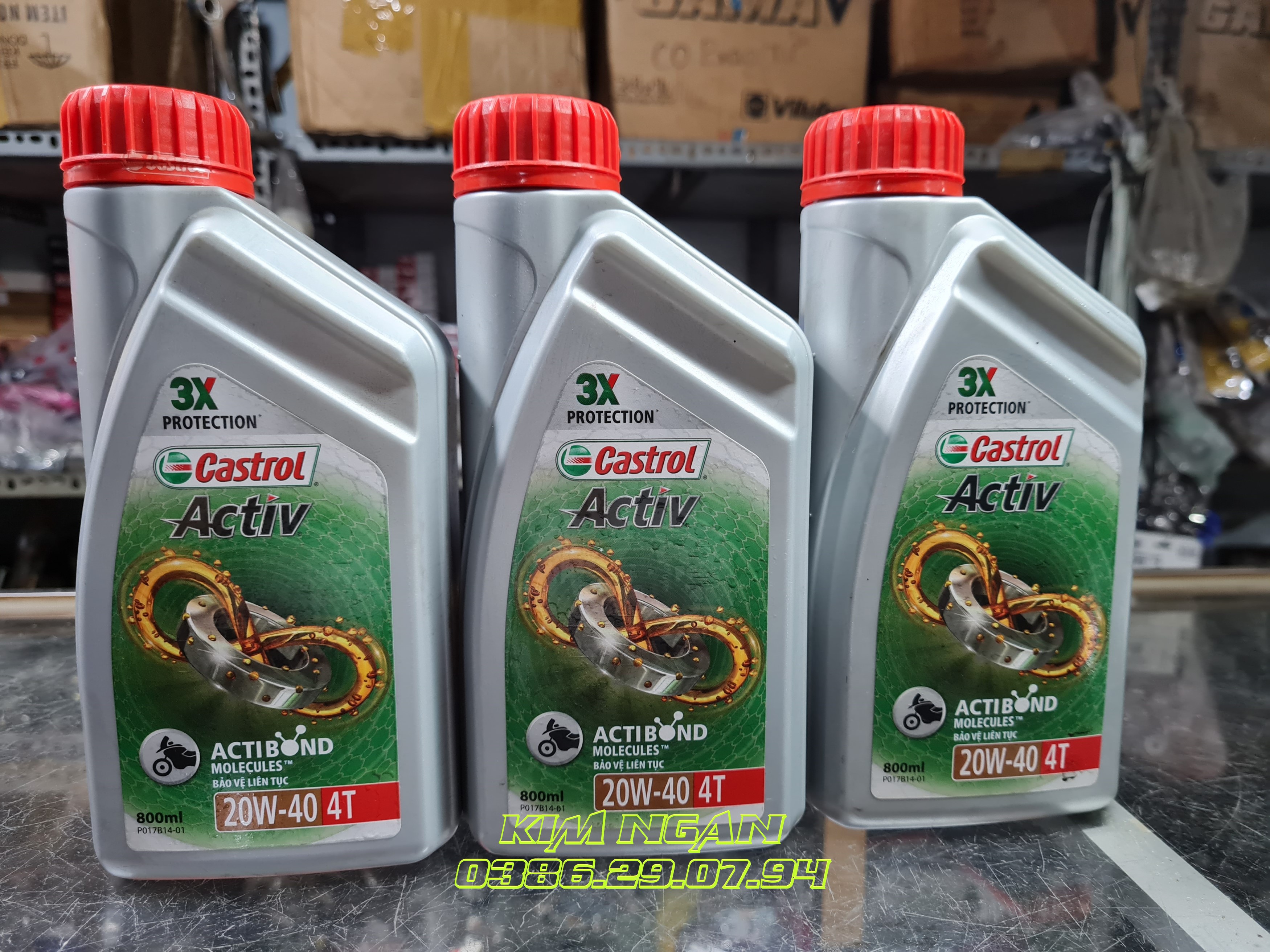 [HCM]Nhớt Castrol Activ 20W40