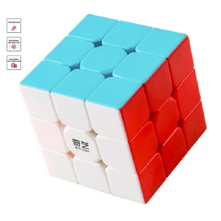 [HCM][FREESHIP] Rubik 3x3 Qiyi Warrior S Rubic 3 Tầng Khối Lập Phương