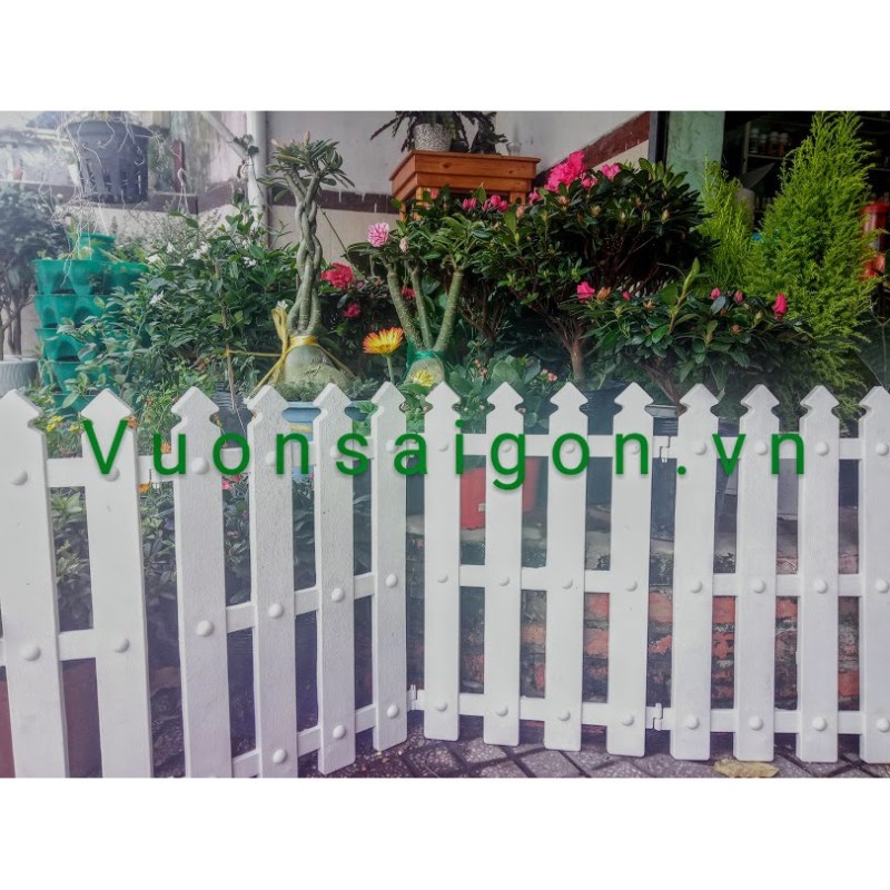 Combo 10 miếng hàng rào (cao 50cm x dài 30cm) trang trí giáng sinh sân vườn (Vườn Sài Gòn - Vuon Sai Gon)