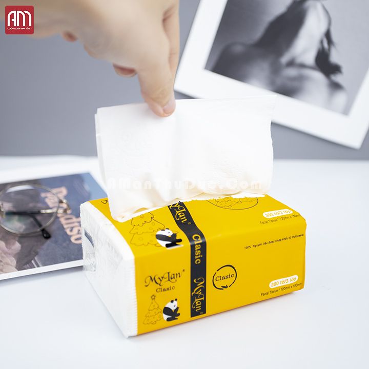 Khăn Giấy Gấu Trúc Sipiao , set 10 gói