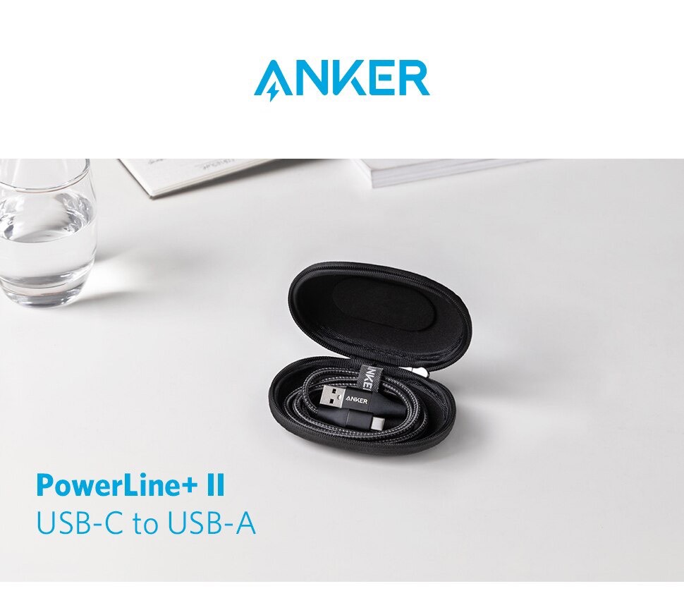 Cáp Anker Powerline +II Type C to USB-A