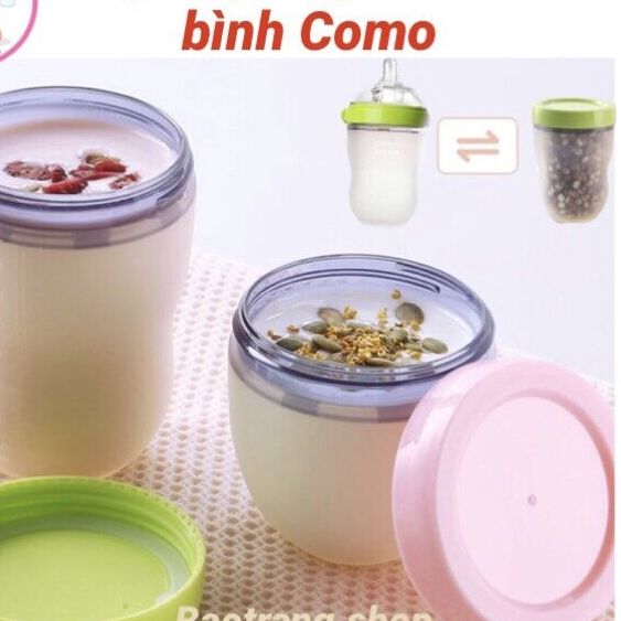 [Siêu rẻ] Nắp đậy bình sữa Como, nắp trữ sữa Como