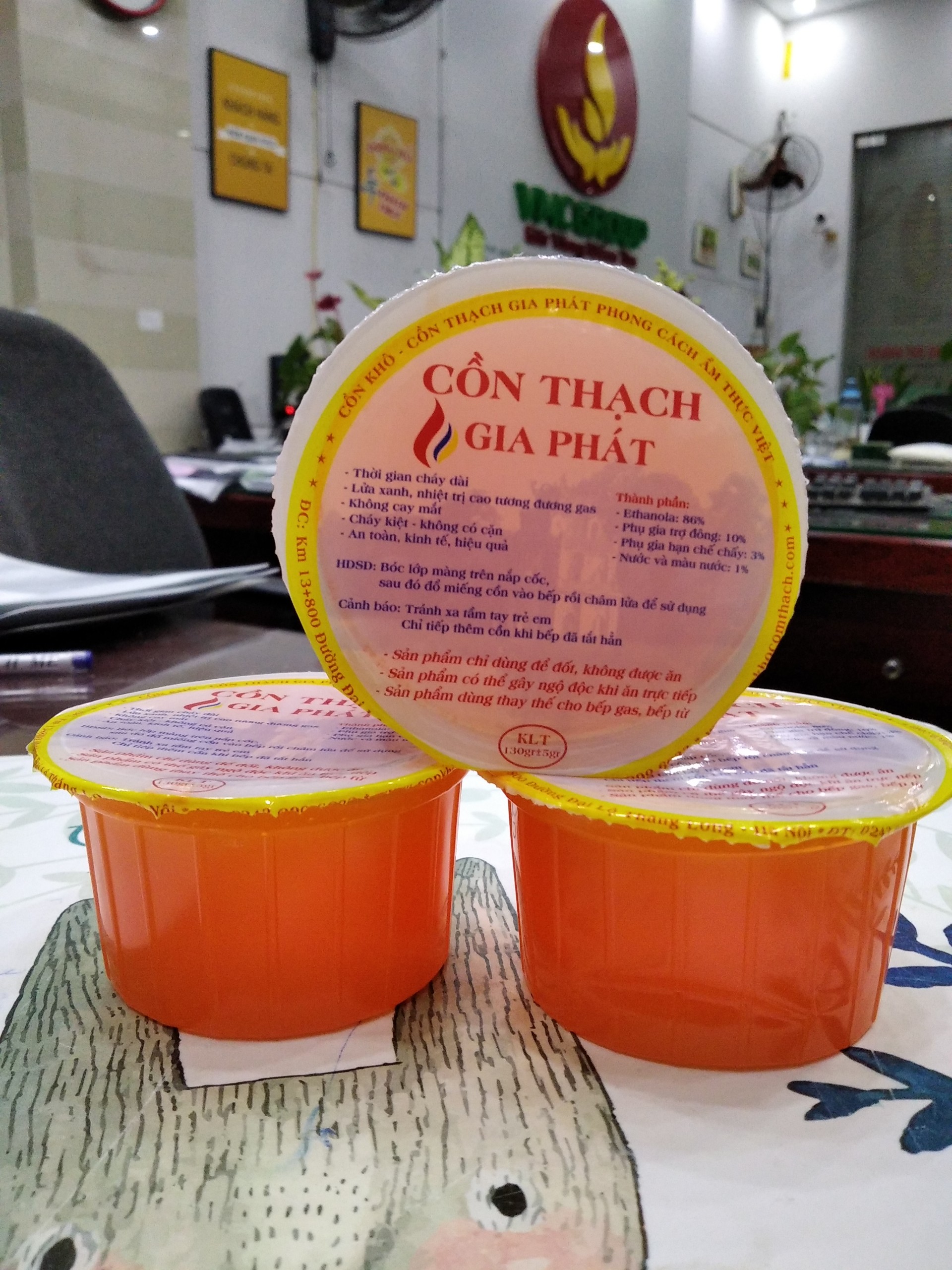 5 HỘP CỒN THẠCH SIÊU CHÁY CHỈ 79K