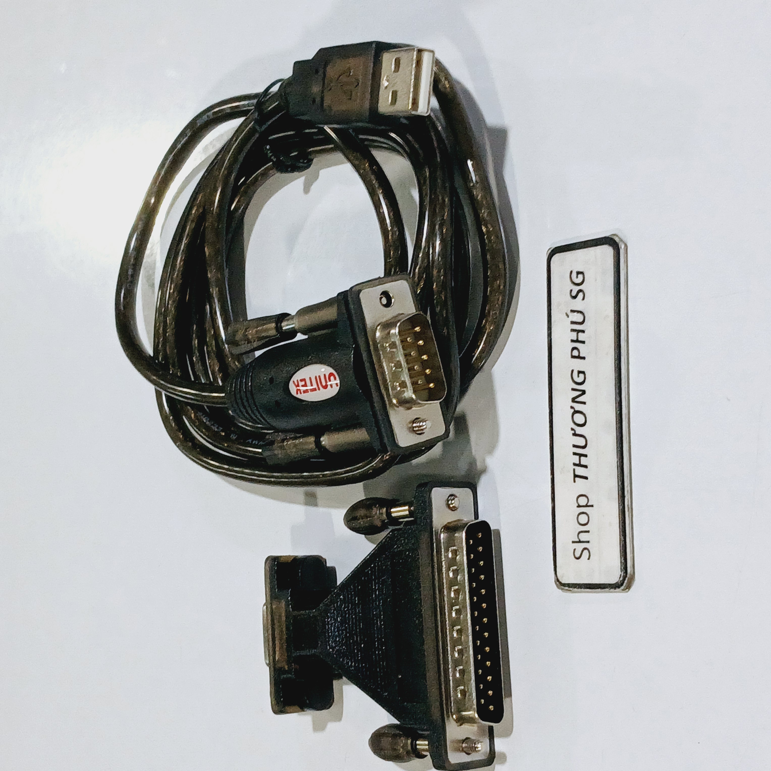Cáp USB ra Com 9 (USB ra RS232) / Chuẩn USB 2.0 ra RS232 (Com 9 DB9M Kim Đực) (UNITEK)