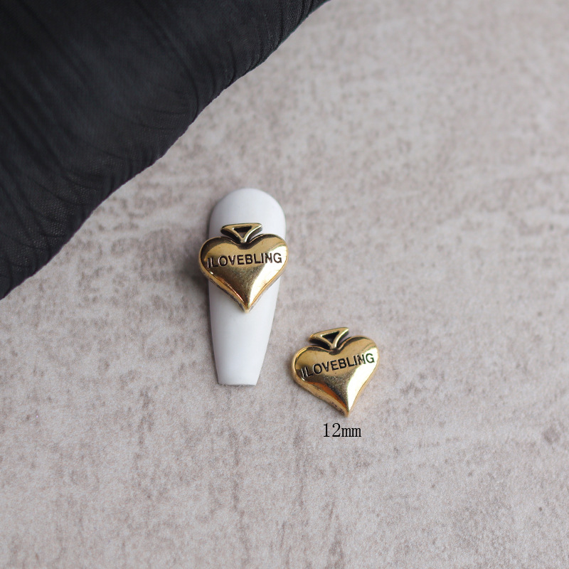Charm Đồng Cổ Điển Cao Cấp Loại 1 | Charm Kim Loại Vintage Trang Trí Móng