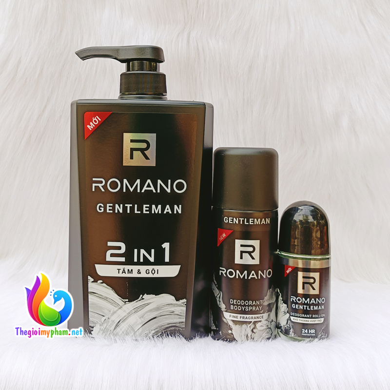 Combo Hương Nước Hoa Romano Gentleman