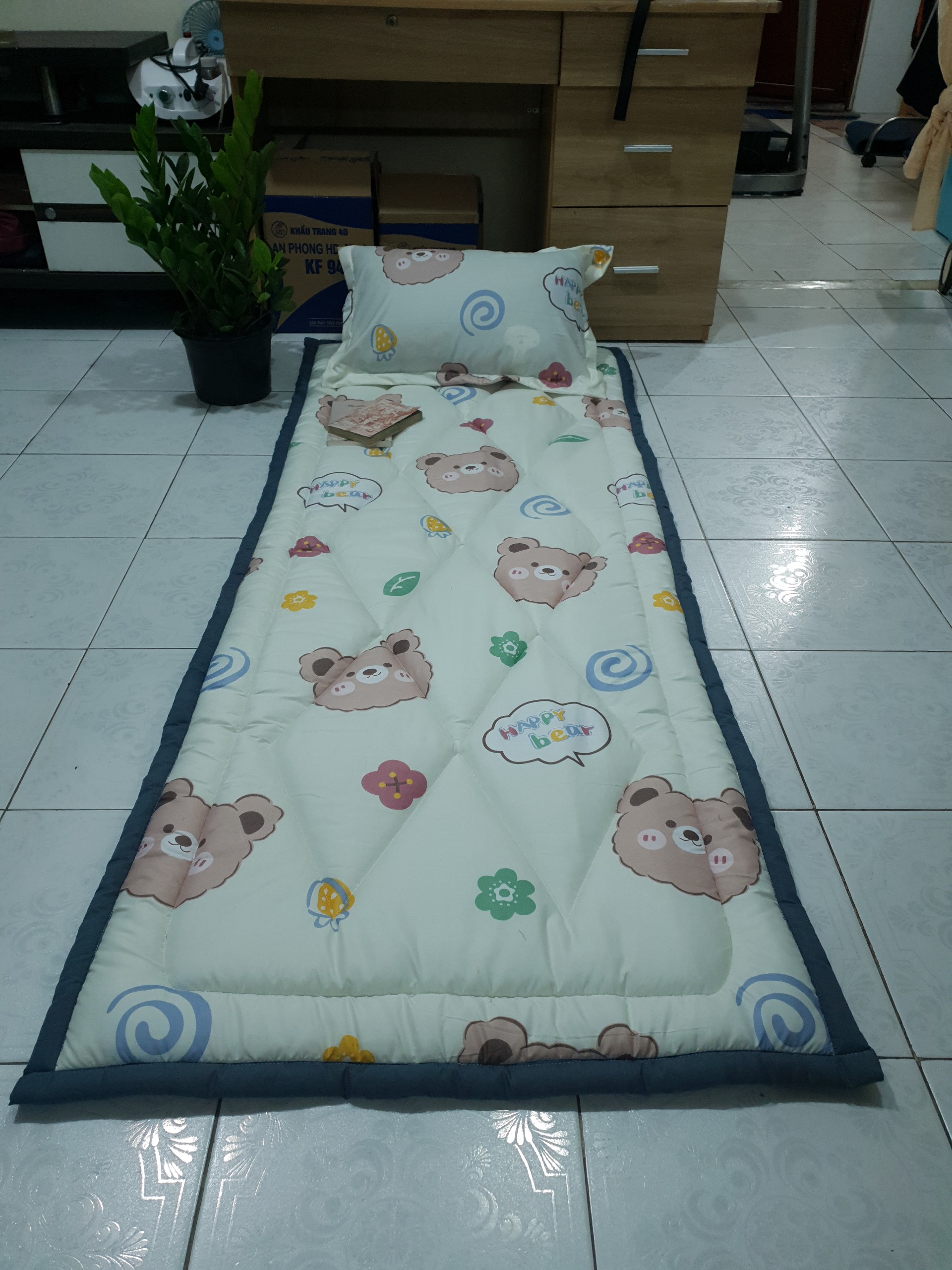 [TẶNG KÈM TÚI] NỆM VĂN PHÒNG- ĐỆM NGỦ VĂN PHÒNG 80*200cm