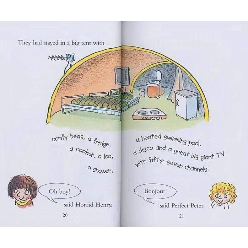 Black and White Print 25Q - Horrid Henry + Mp3 File - No Box No Box