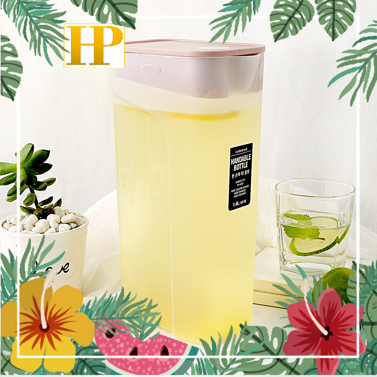 Bình Nước Handle Bottle 1.4L-PP-VN-15 HAP817