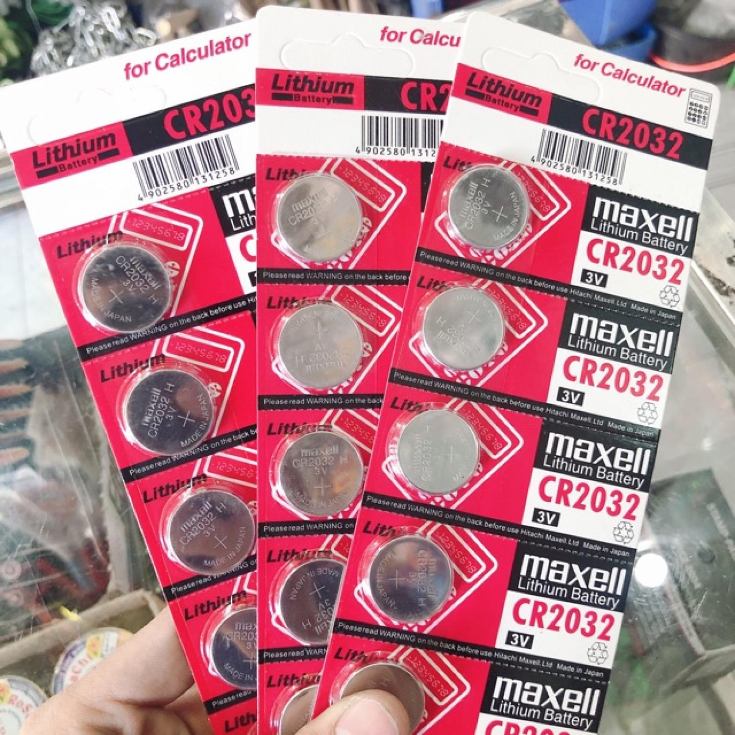 Pin maxell cr2032