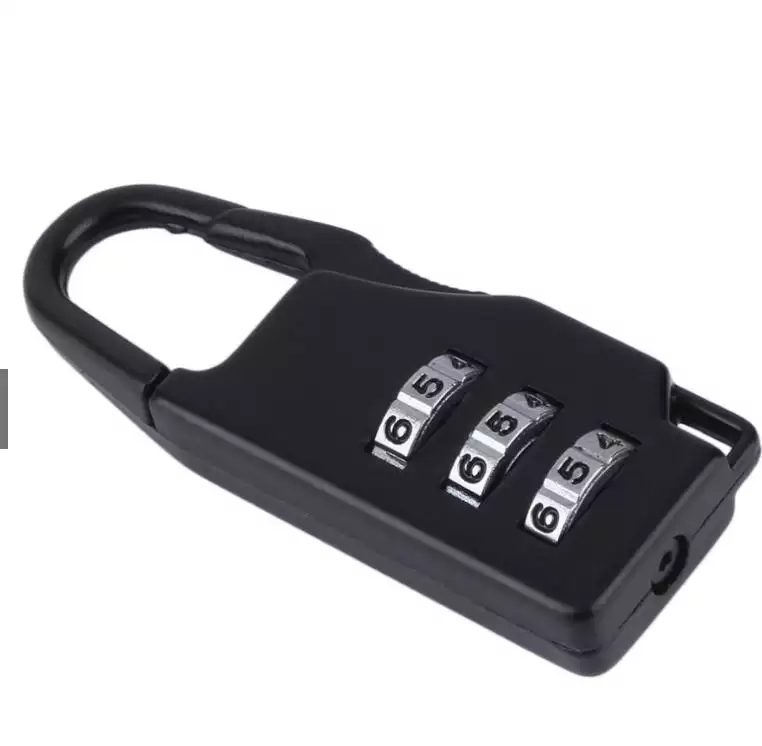 Khóa số mini Zipper Lock 3 số - Ổ khóa du lịch mini