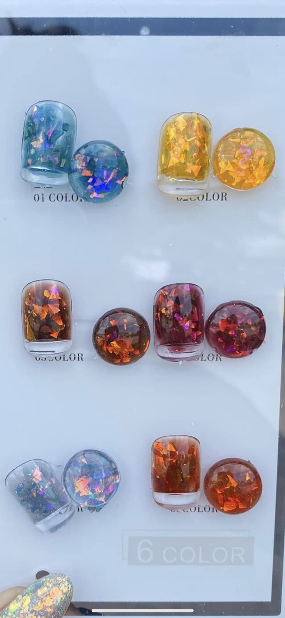 Set Gel Hổ Phách (Tặng kèm bảng màu)
