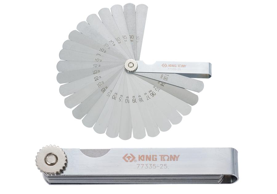 Bộ dưỡng đo độ dày 25 lá kingtony 77335-25 0.04-1.00mm