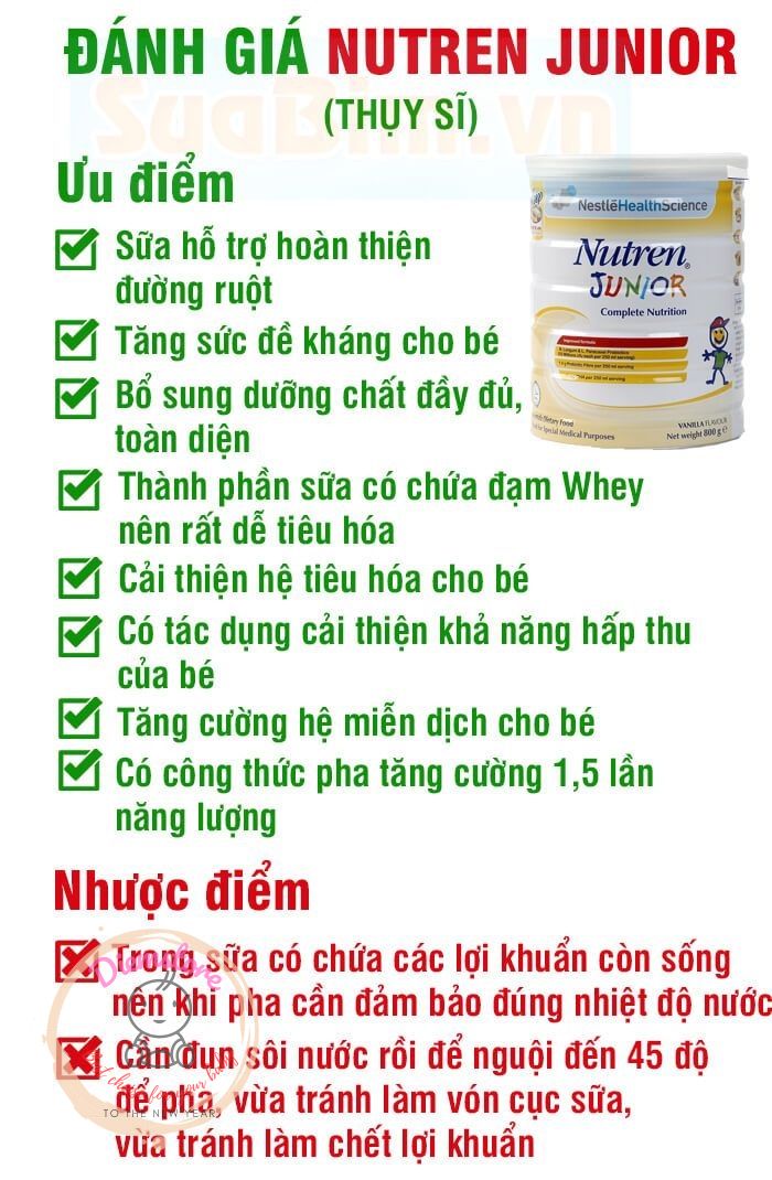 Nutren Junior 800g-850g milk (1-10 years old)