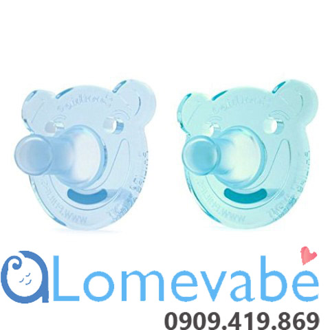 TY NGẬM PHILIPS AVENT SOOTHIE BEAR SHAPE PACIFIER (SET 2 CÁI)