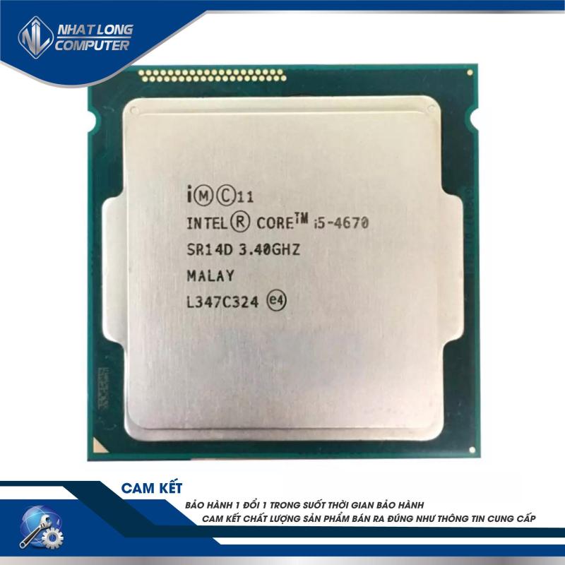 Bảng giá CPU Bộ vi xử lý Intel I5 4670 3.4 Ghz/1150 Phong Vũ